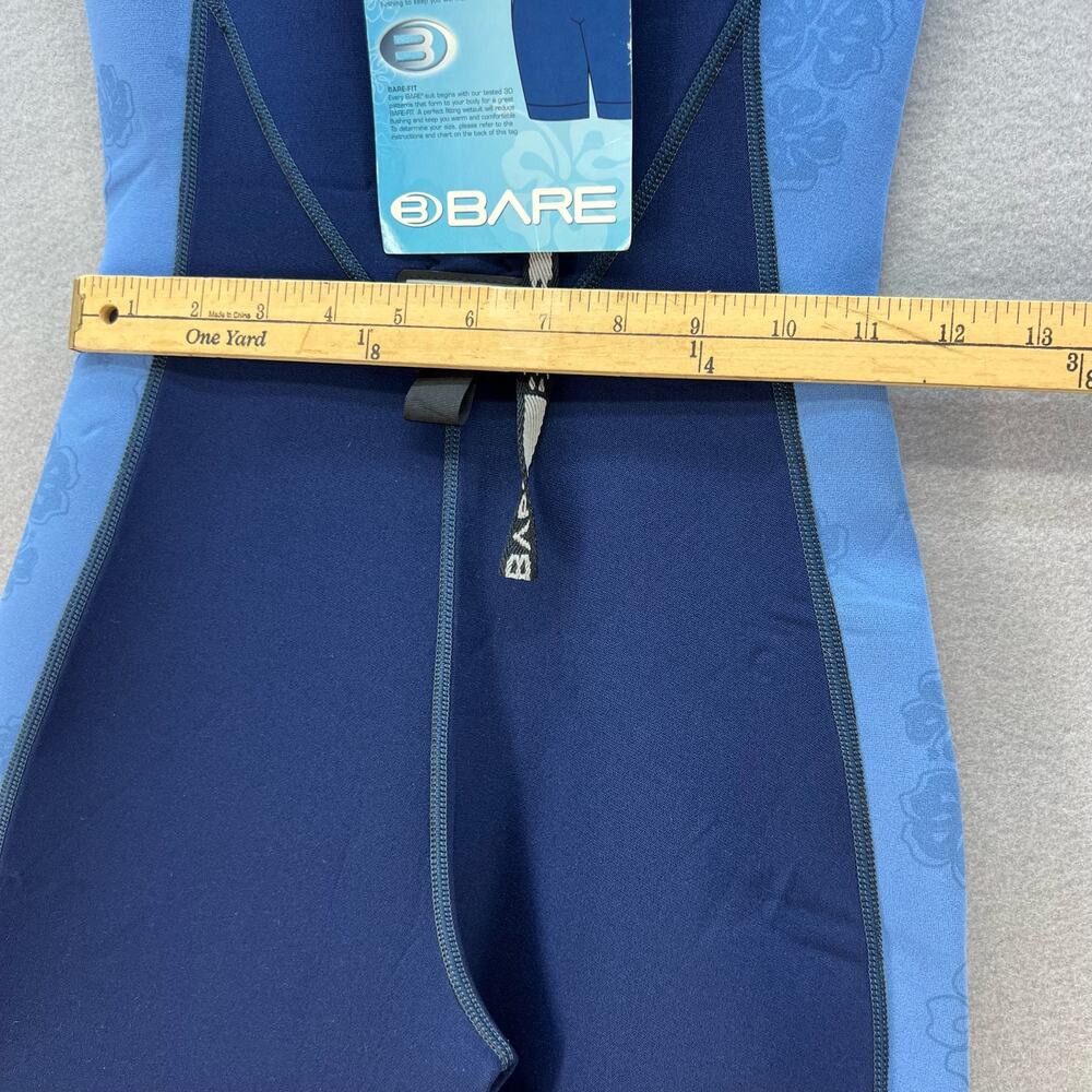 Women’s Shorty Wetsuit - Navy/Light Blue - Picture 5 of 16